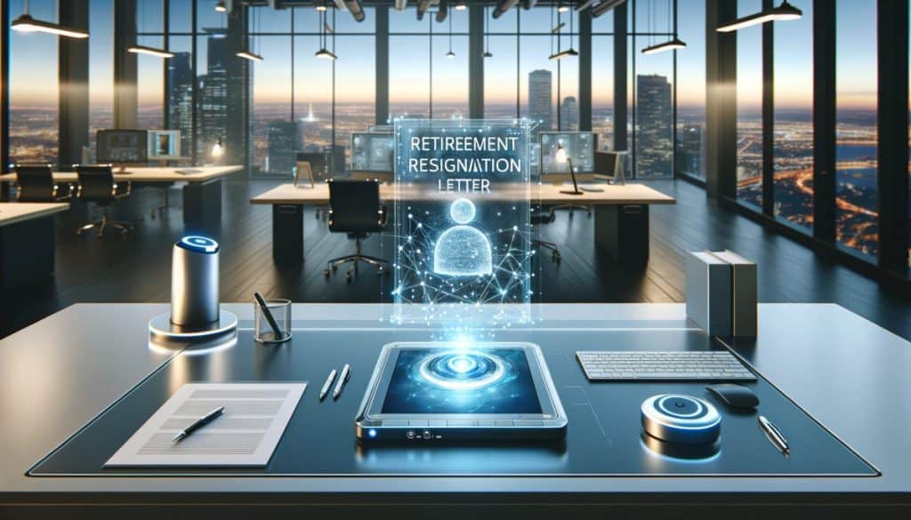 how to write a resignation letter for retirement